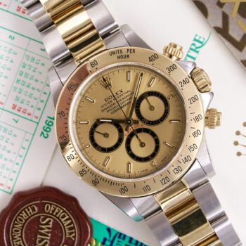 Rolex Daytona Zenith 16523 E Series Inverted Six Full Set 1991