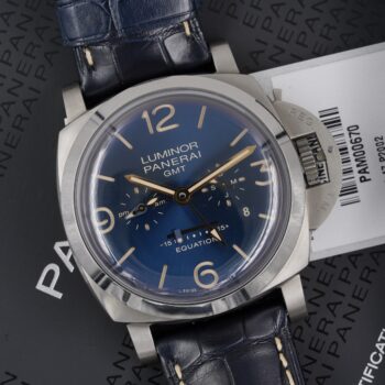 Panerai 8 Days Gmt Equation Of Time Luminor 1950 Pam00670
