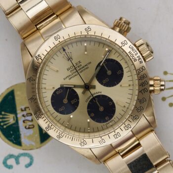 Rolex Daytona 6265 gold Box & Paper