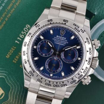 Rolex Daytona 116509 Blue Dial Full Set