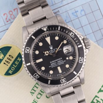 Rolex Submariner 1680 Box & Paper MK1