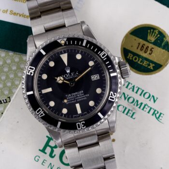 Rolex Sea-Dweller 1665 Full Set History Services
