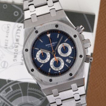 Audemars Piguet Royal Oak 26300ST Full Set Blue Orange